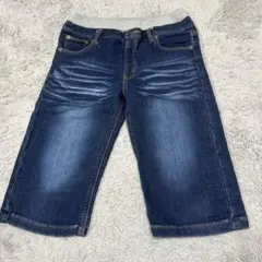 デニム風ハーフパンツ 160サイズ