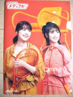 【非売品】有村架純　浜辺美波　クリアファイル　JA共済のサムネイル