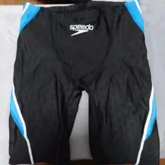 Speedo 競泳水着 黒/青 FINA認証