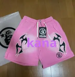 Hellstar Flamd Shorts ヘルスター ハーフパンツ - メルカリ