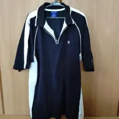 champion チャンピオン ハーフジップポロシャツ