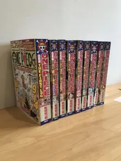 ワンピース総集編　全巻セット　漫画　特典付き　サイン入りポスター　まとめ売り ONE PIECE」RMC風ブックカバーがりぼんに、同誌連載陣による