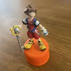 【希少】キングダムハーツ ソラボトルキャップ フィギュア2002 Sora KHのサムネイル