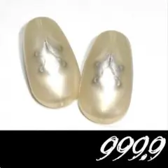 【亀・シェル】球面パット 999.9 フォーナインズ純正 鼻パット