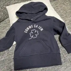 COMME CA ISM コムサ パーカー 紺色 男児 女児 80cm