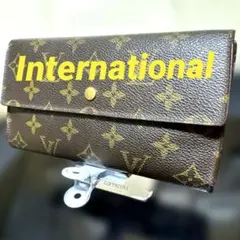 11★美品♪モノグラム 三つ折り長財布