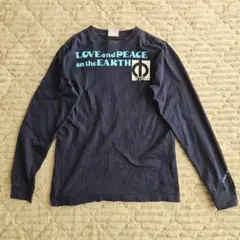 長袖Tシャツ　紺色　ムラサキスポーツ