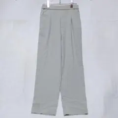 シニヨン ワイドパンツ センタープレス イージー仕様（F）ポリエステル