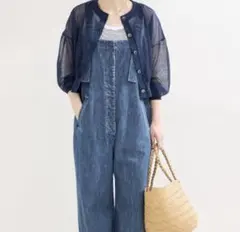 美品　B.C STOCK ベーセーストック ショートクルーカーディガンのサムネイル