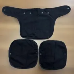 ケラッタ イブル よだれカバー　抱っこ紐カバー 胸カバー＆ベルトの3点セット