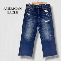 アメリカンイーグル デニムパンツ クロップド ワイド XL 大きいサイズのサムネイル