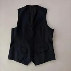 ANN DEMEULEMEESTER ジレ ベスト archive ブラック - メルカリ