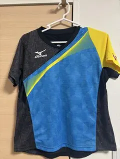 Mizuno 半袖ウェア Mサイズ 青黒黄