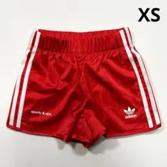 アディダス×スポーティー&リッチ　ショーツ　レッド　XS