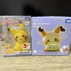 ポケピース ぷにキュンライト ミミッキュ タカラトミー　2点セット