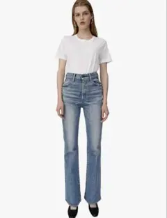 [マウジー] ジーンズ MVS FLARE 010ESA12-1100