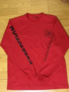THE NORTH FACE 長袖Tシャツ レッド