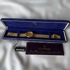 CYMA 腕時計 ケース、取扱説明書付き