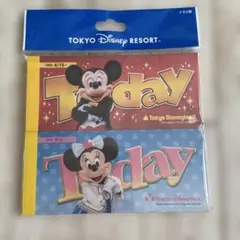 ディズニー　ミッキー ミニー　Today メモ帳