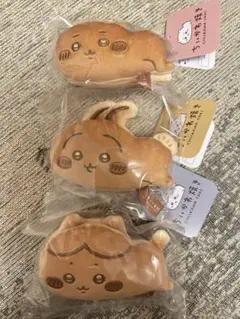 ちいかわ焼き マスコット 3個セット ちいかわ ハチワレ うさぎ