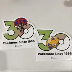 ☆期間限定☆ 韓国 ポケモン 30周年 ドククラゲ メノクラゲ ステッカー