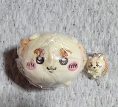 ちいかわ ねそべりぬいぐるみ② & マスコットつきビスケット シーサー