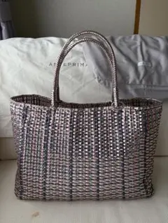 ANTEPRIMA アンテプリマ イントレッチオ トート ピンク×パープル