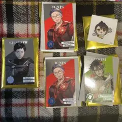 にじさんじ 8周年グッズ メタルカード ステッカー　社築　舞元啓介　花畑チャイカ