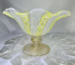 ガラス工芸 コンポートグラス 作家物 訳あり - メルカリ