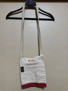 コットンミニショルダーバッグ 白