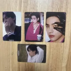 VOGUE K-POP タレントカード 4枚セット　テテ