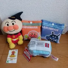 それいけ アンパンマン エコバッグ ぬいぐるみセット
