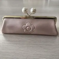 MARY QUANT ピンク がま口ペンケース
