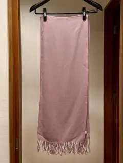 マフラー　ダスティーピンク