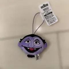 セサミストリート フェイスマスコット カウント伯爵