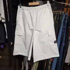 カーゴハーフパンツ ホワイト Lサイズのサムネイル