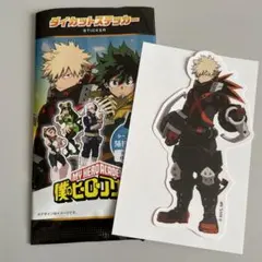 ヒロアカ　ダイカットステッカー　爆豪勝己