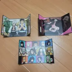 鬼滅の刃 ミニ屏風 コレクション 3点セット