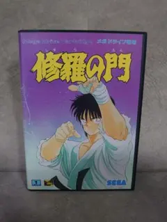 【動作確認済・箱説あり】修羅の門 SEGA メガドライブ ソフト MD