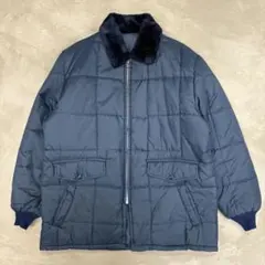 90s~ キルティングジャケット　ネイビー