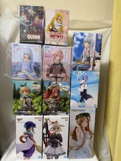 未開封　美少女プライズフィギュアまとめ売り　11点