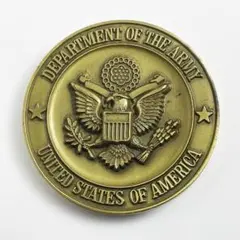 年代物 美品 アメリカ陸軍（U.S. Army）チャレンジコイン（記念メダル）のサムネイル