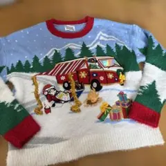 クリスマスセーター　レディースLのサムネイル