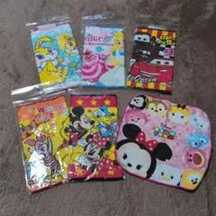 ディズニーキャラクタータオル5枚セット