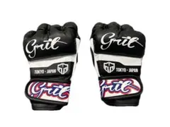 GRIT × 山本アーセン コラボ MMA オープンフィンガーグローブ 黒