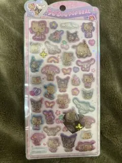 【国内正規品】うるちゅるポップシール　サンリオ日焼け