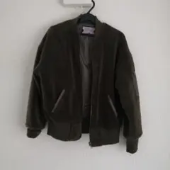 REPIPI オリーブグリーン フリース ボンバージャケットのサムネイル