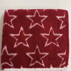 美品⭐︎Givenchy 星柄タオルハンカチ 赤