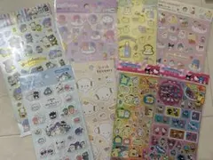 サンリオキャラクターズ はぴだんぶい こぎゅみん キティ シールまとめ売り 8枚