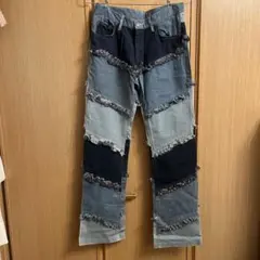 パッチワーク デニム